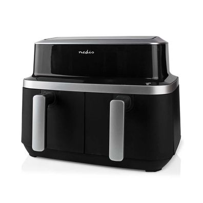 Heißluftfritteuse pricenet 8,4 L, 2600 W, Schwarz