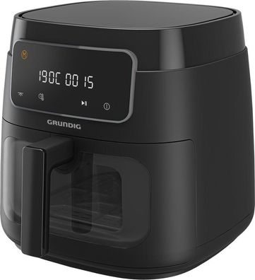 Heißluftfritteuse Grundig 7,6 Liter, 1900 W, schwarz