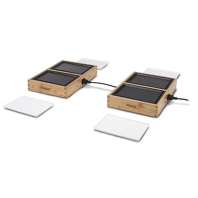 Plancha elektrisch Princess Dinner4All Pure mit vier Platten