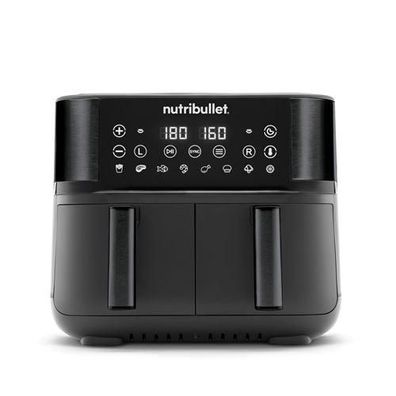 Heißluftfritteuse Nutribullet mit Doppelbehälter NBA081B