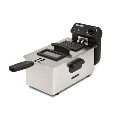 Fritteuse G3Ferrari 10 Liter, 2000 W, Schwarz