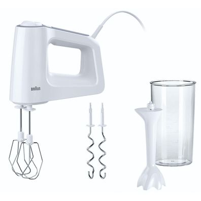 Handmixer Braun MultiMix 3 HM 3105 WH, 500 W, 5 Geschwindigkeiten