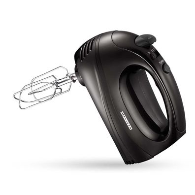 Handmixer Melissa 300 W, 5 Geschwindigkeitsstufen, Turbo-Funktion, schwarz