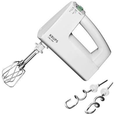 Handmixer Krups 3 Mix 7000, 500 W, Weiß