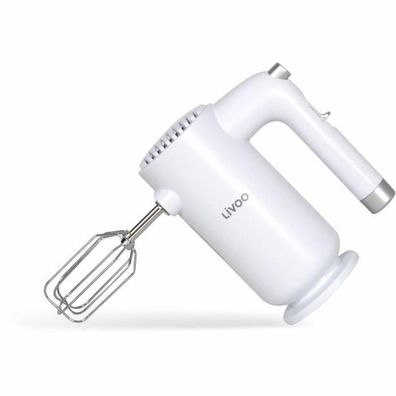 Handmixer Livoo 250 W, 5 Geschwindigkeiten, Weiß