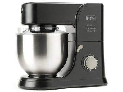 Kéchenmaschine Black & Decker 1000W, 5,2L, Schwarz