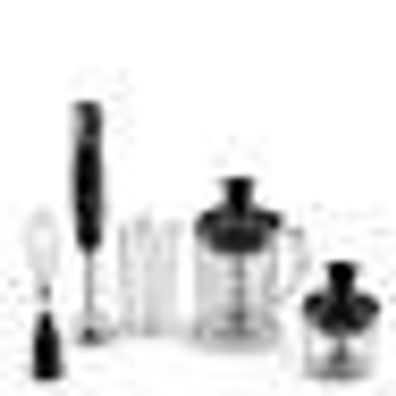 Stabmixer Moulinex Infinyforce XL 5-in-1, 1000 W, Schwarz