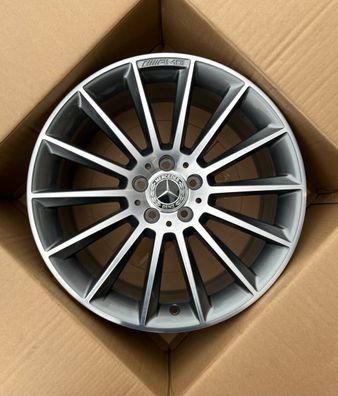 1x Original Mercedes GLA X156 19 Zoll AMG Alufelge A1564012800 Titan Grau ET43,5