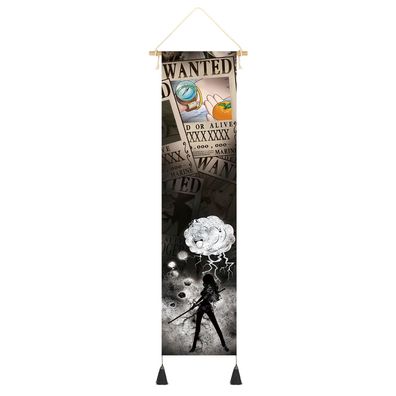 Großes One Piece Rollbild | Mugiwara Kakemono | Nami Wandposter | Strawhat Pirates |