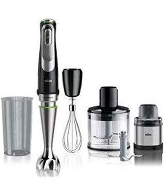 Stabmixer Braun mit ActiveBlade-Technologie, 1200 W, schwarz und Edelstahl