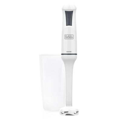 Stabmixer Black-Decker 600 Watt Weiß