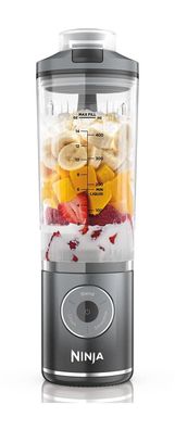 Blender Ninja Blast Max 570ml kabellos Grau