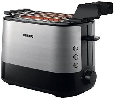Toaster Philips Edelstahl mit 7 Bräunungsstufen
