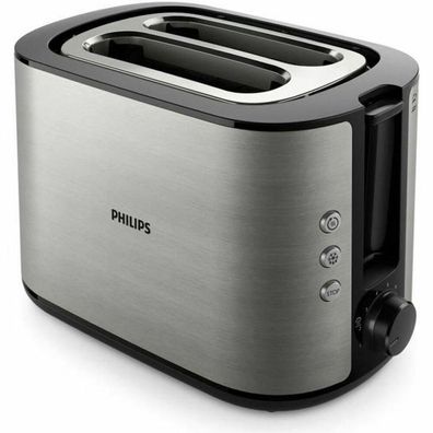 Toaster Philips HD2650/90 Edelstahl 2 Scheiben