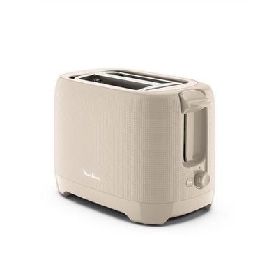 Toaster Moulinex mit 2 extra breiten Schlitzen, grau