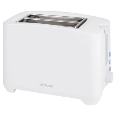 Toaster Bomann Weiß 2 Scheiben