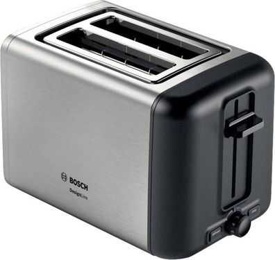 Grille-pain Bosch TAT3P420DE 2 tranches Noir Argent 970 W