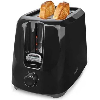Toaster Nedis 700 W, 2 Scheiben, 6 Bräunungsstufen