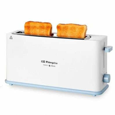 Toaster Orbegozo mit langer Schlitz und 7 Bräunungsstufen