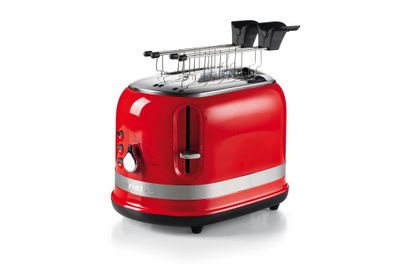 Toaster Ariete Moderna 149/00 Rot, 6 Bräunungsstufen