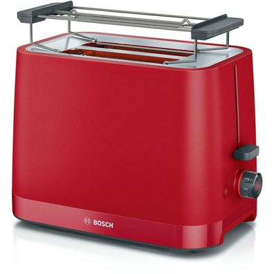 Toaster Bosch TAT3M124 Rot, 950 W, 2 Schlitze