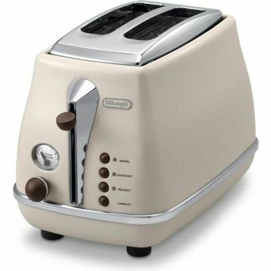 Toaster Delonghi Icona Vintage CTOV 2103. BG beige, 2 Scheiben