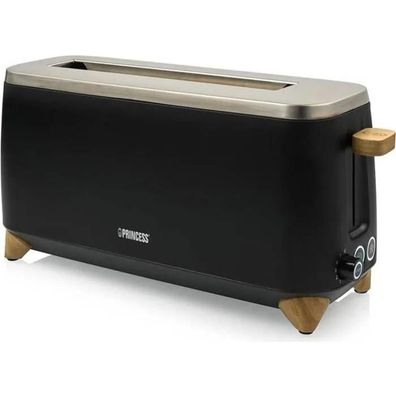 Toaster Princess 2 Scheiben 6 Bräunungsstufen Bambus