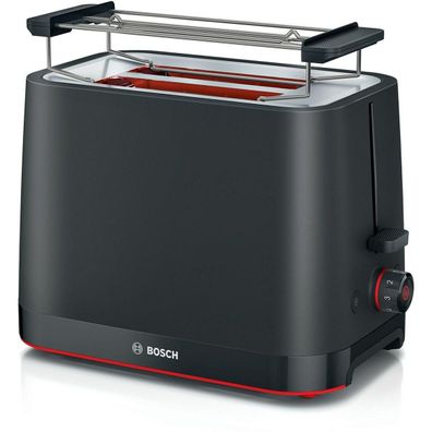 Toaster Bosch TAT3M123, 2 Scheiben, 950 W, schwarz