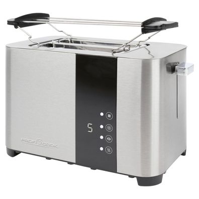 Toaster profi-cook Edelstahl mit 7 Bräunungsstufen