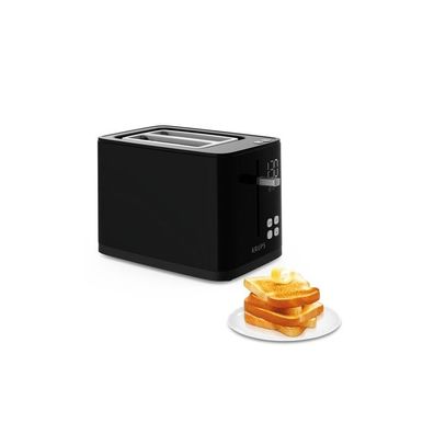 Toaster Krups Smart'n Light mit 2 Scheiben, schwarz