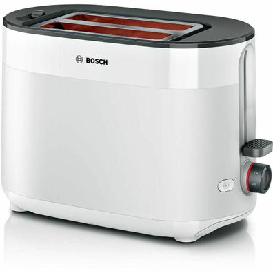 Toaster Bosch Weiß mit 2 Scheiben