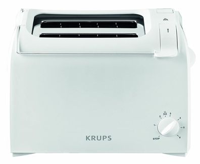 Toaster Krups ProAroma KH 1511, 2 Scheiben, 700 W, Weiß