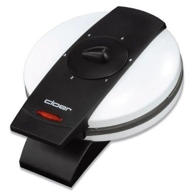 Waffeleisen Cloer 800 W schwarz-weiß