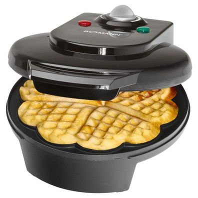 Waffeleisen Bomann mit 18 cm Antihaftplatten