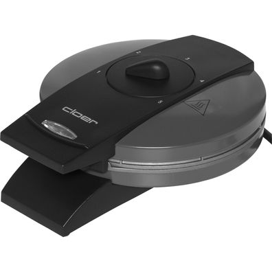 Waffeleisen Cloer 1625 930 W, 5 Waffeln, schwarz