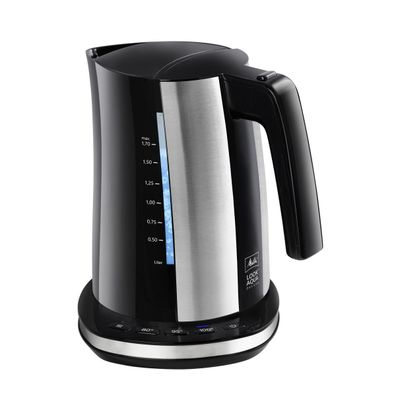 Wasserkocher Melitta 1,7 L 2400 W Schwarz Edelstahl