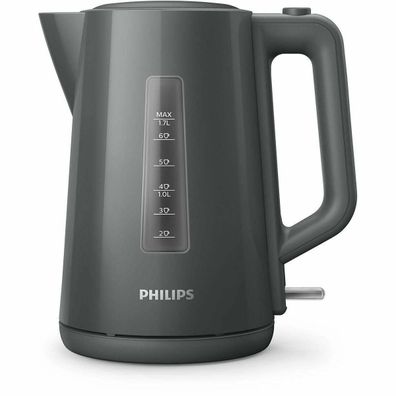 Elektrischer Wasserkocher Philips 1,7 L Grau