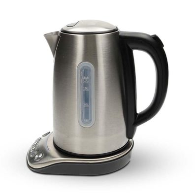 Elektrischer Wasserkocher Nedis Smart Wi-Fi 1,7L, 2200W, Silber