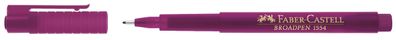 Faber Castell Faserschreiber Broadpen Document 0,8 magenta
