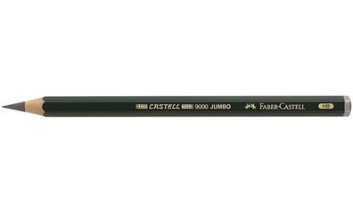 Faber Castell Bleistift 9000 Jumbo HB grün