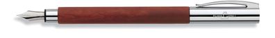 Faber Castell Füller Ambition Birnbaum braun Feder B
