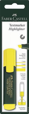 Faber Castell Textmarker TL 48 5, 2, 1 mm gelb Blister