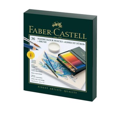 Faber Castell Aquarellstift A. Dürer 3,8 mm 36er Atelierbox