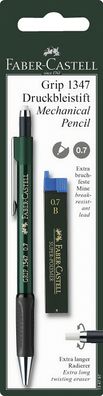 Faber Castell Druckbleistift Grip 1347 0,7 B sortiert Rad+M