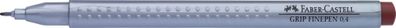 Faber Castell Finepen Grip 0,4 mm ocker gebrannt