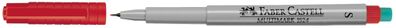 Faber Castell Marker Multimark non-perm S 0,4 mm rot