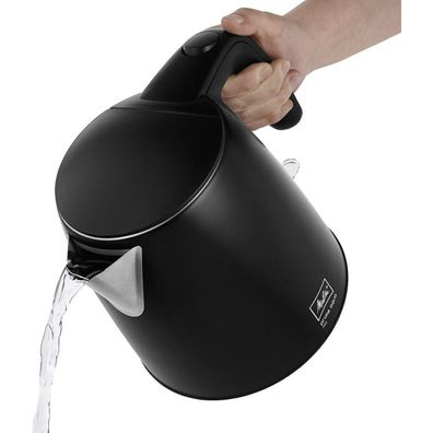Elektrischer Wasserkocher Melitta Prime Aqua Mini Schwarz