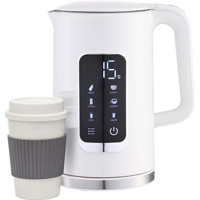 Elektrischer Wasserkocher Platinet 1,7 L Weiß