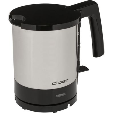 Elektrischer Wasserkocher Cloer 4710, 1,5 Liter, Schwarz