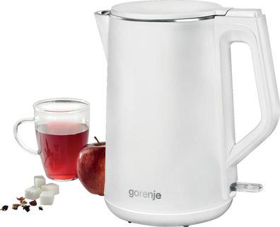 Elektrischer Wasserkocher Gorenje 1,5 Liter Weiß